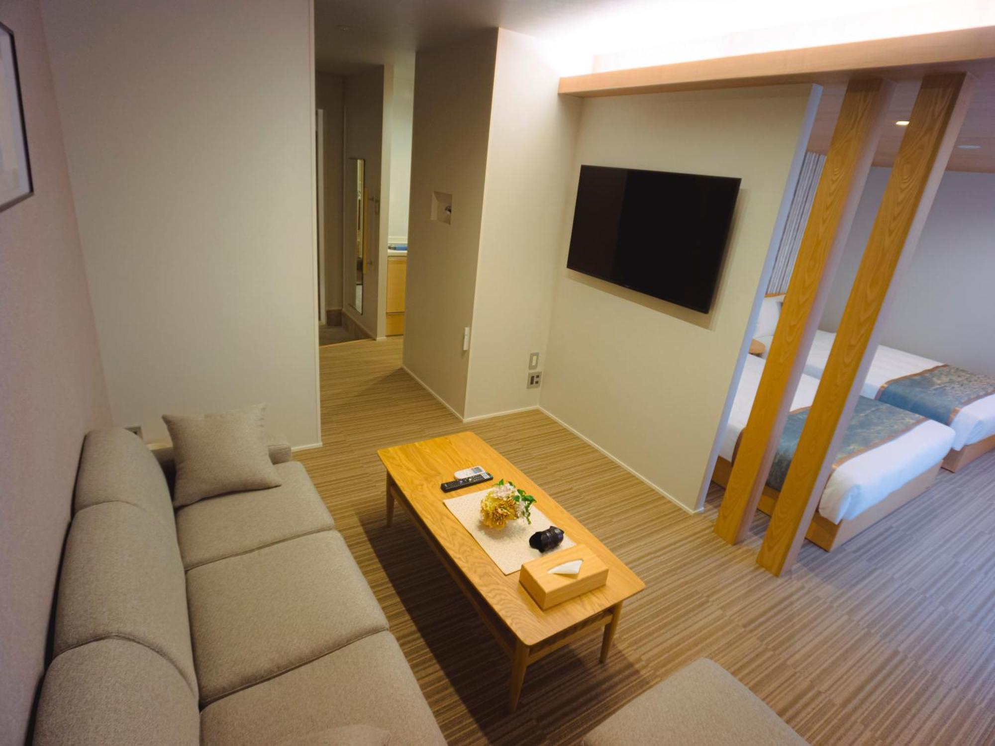 Grand Base Hakata Sumiyoshi Aparthotel Fukuoka  Szoba fotó